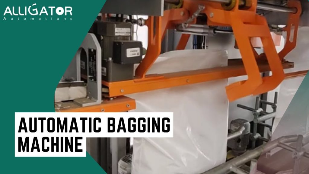 “Innovative Bagging Solution: Alligator Automations’ Automatic Bag Packing Machine Revolutionizes Packaging Efficiency”
