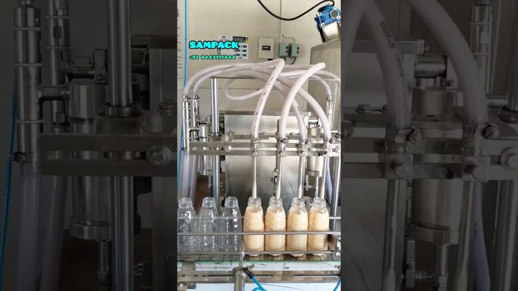 “Innovative Multi-Nozzle Liquid Filling Solution for Efficient Juice Packaging”